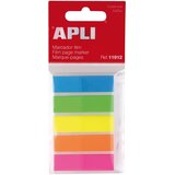 Apli Samolepilni indeks lističi (12 x 45 mm), plastični, 5 x 25 lističev Cene