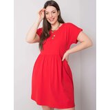 BASIC Feel Good Dress-RV-SK-6292.09P-red Cene