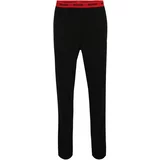 Hugo Pidžama hlače 'Linked' vatreno crvena / crna