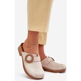 Inblu Women's Slippers With Buckle Beige | shoptok.hr