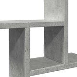 vidaXL Stenska polica 2 kosa betonsko siva 38x12x38 cm inženirski les | Shoptok.si