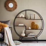 Livetastic regal 120/130/32 cm črna, barve hrasta | Shoptok.si