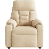  Električni naslanjač krem mikrovlakna, (5000045214) | Shoptok.si
