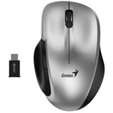 Genius Miš Wireless 8200S ergo type-c, silver, silent, 5 tipki, 1200 DPI, BlueEye | Eponuda.ba