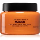 mango Exfoliating Sugar Body Scrub zaglađujući piling za tijelo za suhu kožu 250 ml