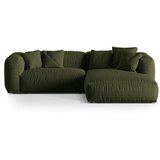 Micadoni Zelena kotna sedežna garnitura (desni kot) Martina – Home | Shoptok.si