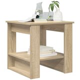  Klubska miza Sonoma hrast 51 x 50 x 50 cm Konstruiran les, (5000120542) | Shoptok.si