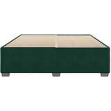  Okvir za krevet bez madraca tamnozeleni 200x200 cm baršunasti | shoptok.hr