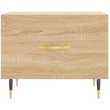  Stolić za kavu boja hrasta 50 x 50 x 40 cm konstruirano drvo | shoptok.hr