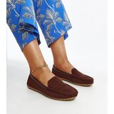 Gemre Brown fabric Fiammetta loafers | Shoptok.si