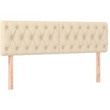  box spring s madracem LED krem 140x200 cm od tkanine | shoptok.hr