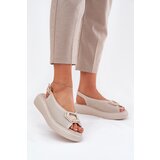 S. BARSKI Ladies Leather Sandals With Decoration S.Barski | Shoptok.si