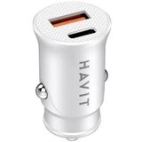Havit CC2022 auto punjač dual port PD20W USB-A+ USB-C ( 62010 ) Cene