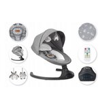 Momi Električna gugalnica KENANI temno siva | Shoptok.si