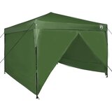 Šator s nadstrešnicom Zelena 290 x 290 x 251 cm tkanina | shoptok.hr