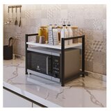 Hanah home kuhinjska polica malta white black | ePonuda.com
