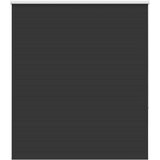 vidaXL Rolo zavjesa Blackout Black 130x175cm Širina tkanine 126,6 cm | shoptok.hr