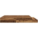  Krevet s prostorom za pohranu od starog drva 200x200 cm | shoptok.hr