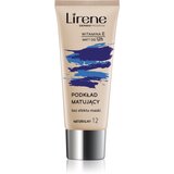 Lirene Nature Matte matirajoči fluidni tekoči puder za dolgoobstojen učinek odtenek 12 Natural 30 ml Cene