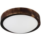  plafonsko svetlo oak smoky slim 1xE27/15W/230V prečnik 27 cm hrast/tamno braon | Eponuda.com