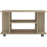 TV ormarić s kotačima boja hrasta sonome 80x40x45 cm drveni | shoptok.hr