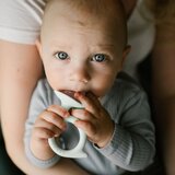 BabyOno grickalica za zube Puž, mint-roza | shoptok.hr