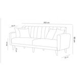 Atelier Del Sofa sofa i fotelja aqua TAKIM7 s 1070 | ePonuda.com