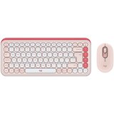 Logitech POP Icon Combo roza brezžični komplet tipkovnice in miške s slovenskimi tipkami | Shoptok.si