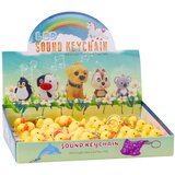 Backpack Keychain Duck LED Flashlight Sounds Yellow | Shoptok.si