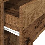 TOWER stalak za računalo s ladicom boja staro drvo 30x44x74 cm | shoptok.hr