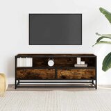 TV ormarić boja dimljenog hrasta 100x34,5x40 cm konstruirano | shoptok.hr