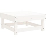  The Living Store Vrtni stolček za noge bela trdna borovina - Vrtni Stolček Za Noge, (21443748) | Shoptok.si