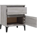  Nočna omarica 2 kosa Siva sonoma 40x35x50 cm, (20716238) | Shoptok.si