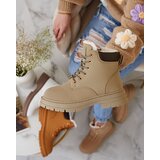 Resti Gray-brown women's insulated trapper boots Radoras | Shoptok.si