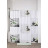 Tendance zavjesa za kadu 180x180cm + 12 bijelih kukica peva, dune | Eponuda.ba