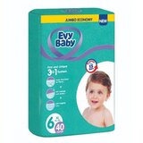 Evy Baby pelene jumbo 6 XL 16+kg 40kom 3 u 1 Cijene