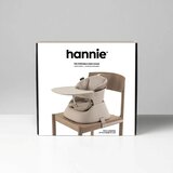  Hannie prijenosna i sklopiva dječja hranilica i booster, pješčano bijela | shoptok.hr