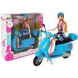  Punčka za igro na roza skuterju - 27 cm | Shoptok.si