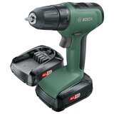 Bosch Akumulatorski vrtalnik BOSCH UniversalDrill 18 (18 V, 2 x Li-Ion baterija 1,5 Ah, 0–1.450 vrt./min) | Shoptok.si