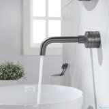  Luksuzna podžbukna slavina ELITE BSW1447 | Špina za umivaonik iz premium linije - Gunmetal siva | shoptok.hr