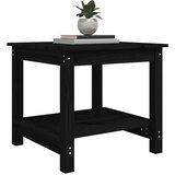  Stolić za kavu crni 50 x 50 x 45 cm od masivne borovine | Eponuda.ba