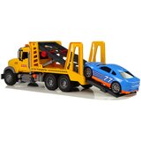 Kamion s rampom za prijevoz sportskih automobila 2u1 - žuti | shoptok.hr