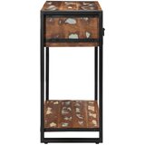  Konzolni stol Višebojni 100x35x75 cm puno drvo obrađeno | Eponuda.com