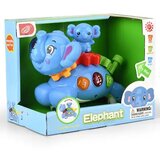 Magic Toys Zibajoči se slon Igrača za dojenčke s svetlobnimi in zvočnimi efekti | Shoptok.si