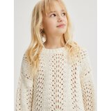 Reserved - Rupičasti džemper - krem | shoptok.hr