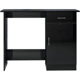  Radni stol visoki sjaj crni 100 x 50 x 76 cm od iverice | Eponuda.ba