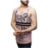 Madmext Leaf Patterned Pink Undershirt 2453 Cene