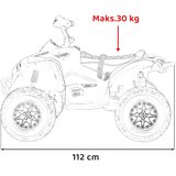  Dječji Quad Maverick ATV na akumulator, plavi Slike