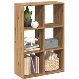 vidaXL Pregrada / regal za knjige boja hrasta 69,5x29x103,5 cm drveni | shoptok.hr