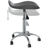 vidaXL Salonski stolac od umjetne kože sivi | shoptok.hr